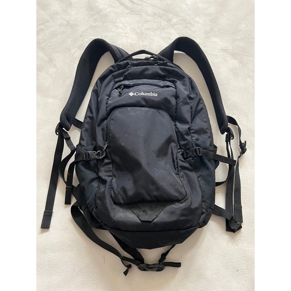 Columbia Sportswear Black Backpack Unisex Daypack XU1678 1951531 Hiking Travel - Picture 13 of 13